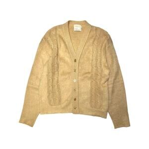 Vintage Brent Montgomery Ward Mohair Shag Cardigan